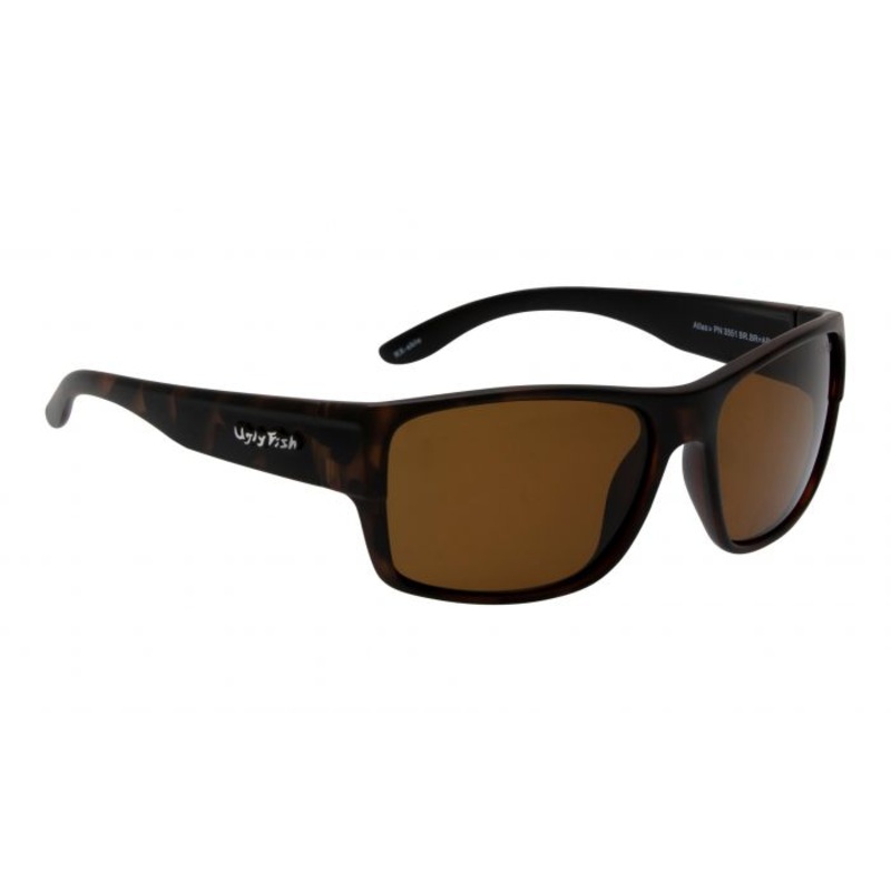 Ugly Fish Polycarbonate Atlas PC3551 Brown Frame Polarised Sunglasses