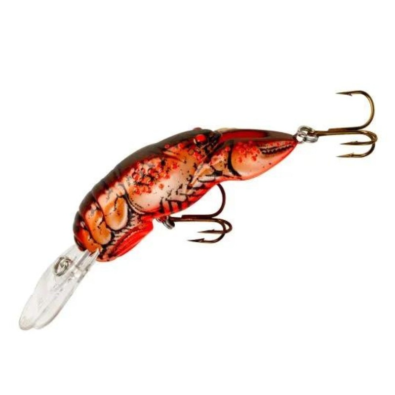 Rebel Big Craw Lure 2.6 INCH 34 – Chartreuse / Green Back