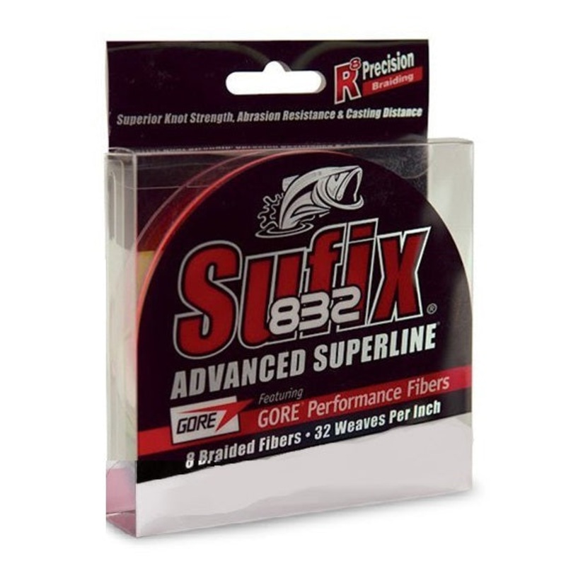 Sufix 832 Braided Fishing Line Fire Camo 300yd 10lb