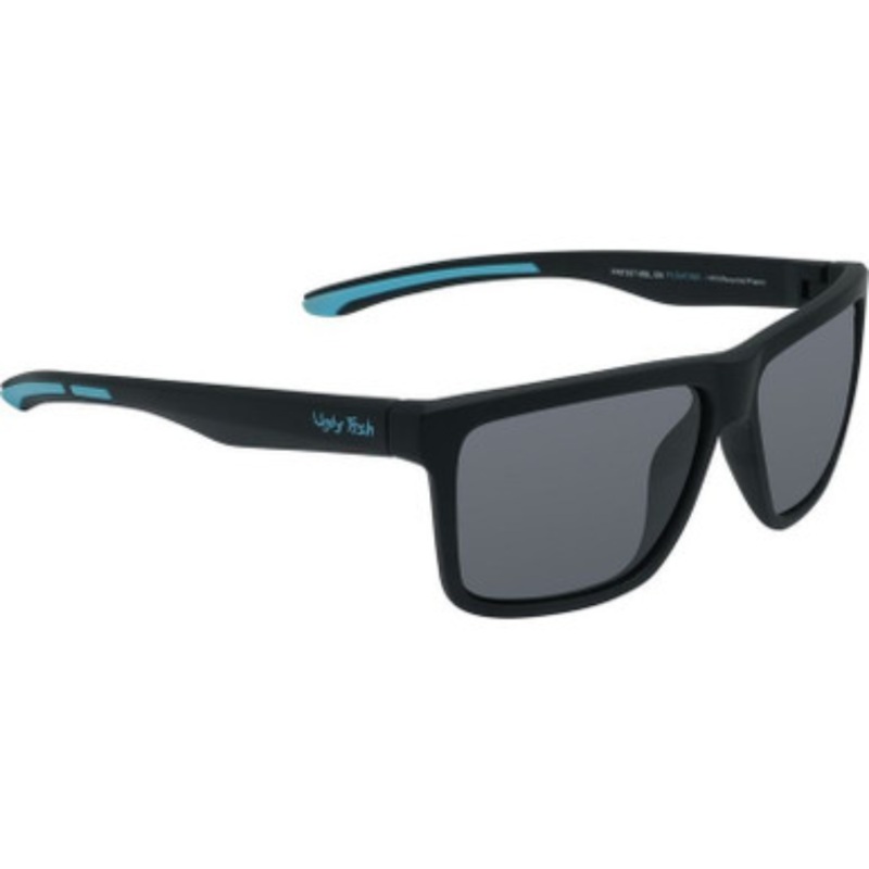 Ugly Fish Polarised Floating Sunglasses PFR391 Matt Black Frame / Smoke Lens