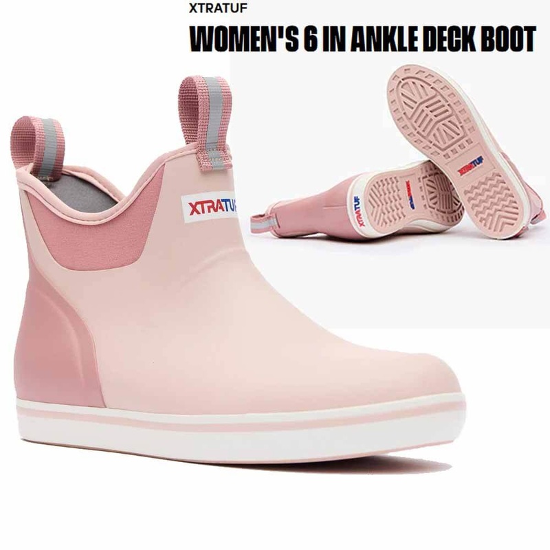 Xtratuf Pink 6″ Ankle Deck Boots 10