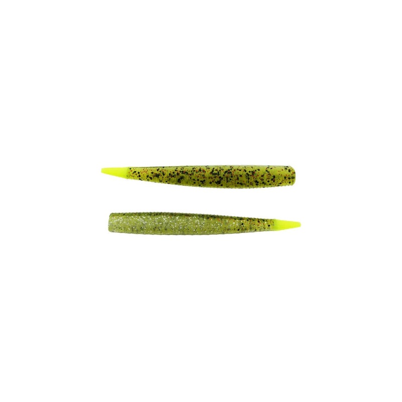 Bass Assassin  Lit’l P&V 3.5″ Pack of 10 Pearl