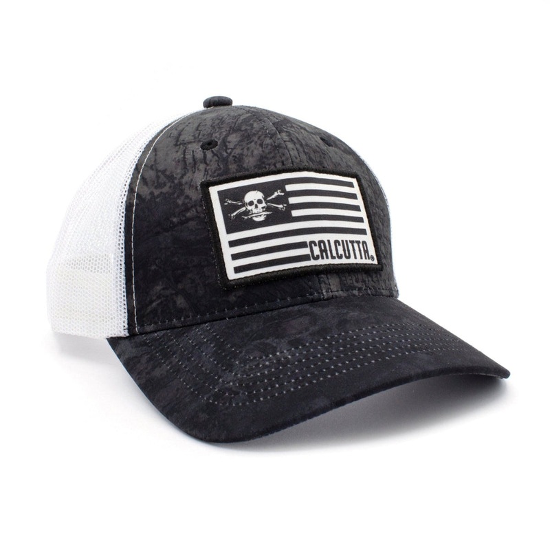Calcutta Black & White Fishing Hat
