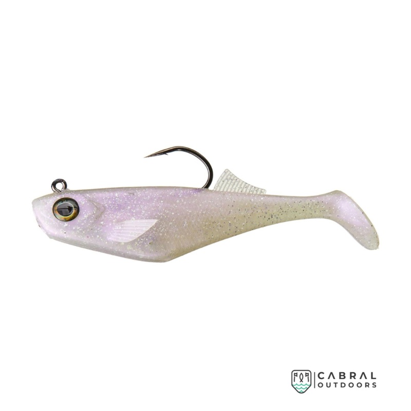 Hyperlastics Minwaow Pro | Size: 105mm | 14g White Ghost