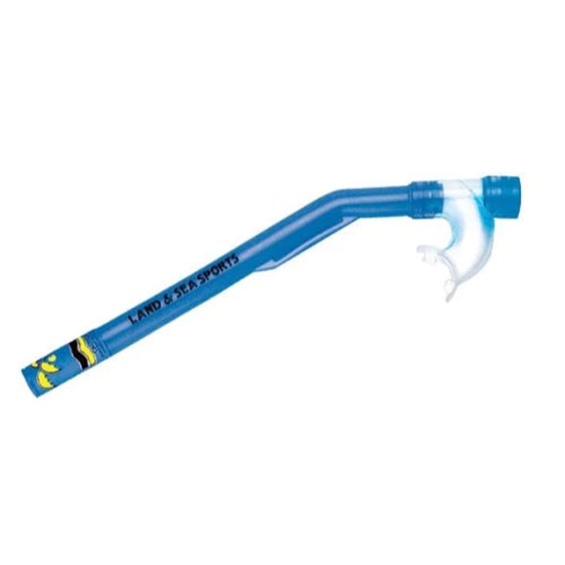 Land and Sea Nipper Childs Small Purge Snorkel Blue