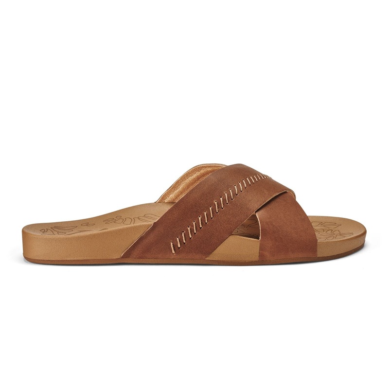 OluKai Womens Kipea ‘Olu Sandals-Sahara/Sahara 6