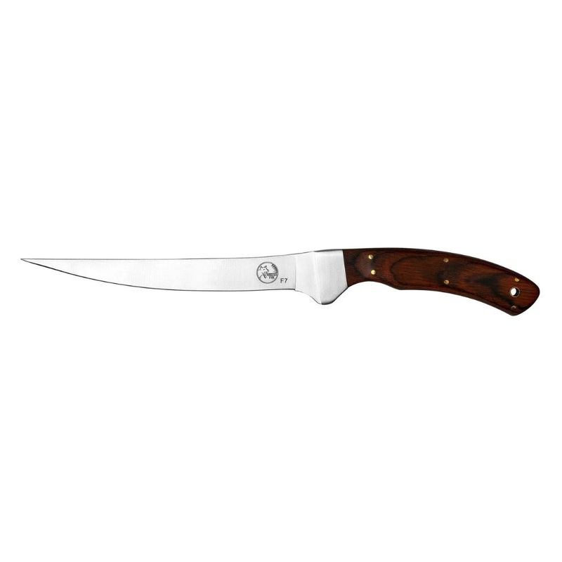 Tassie Tiger 7″ Fillet Knife 7 INCH TIMBER