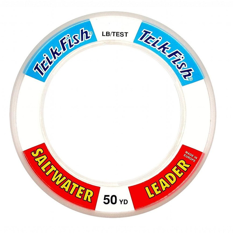 TrikFish Saltwater Leader – Clear 15# – 50YD
