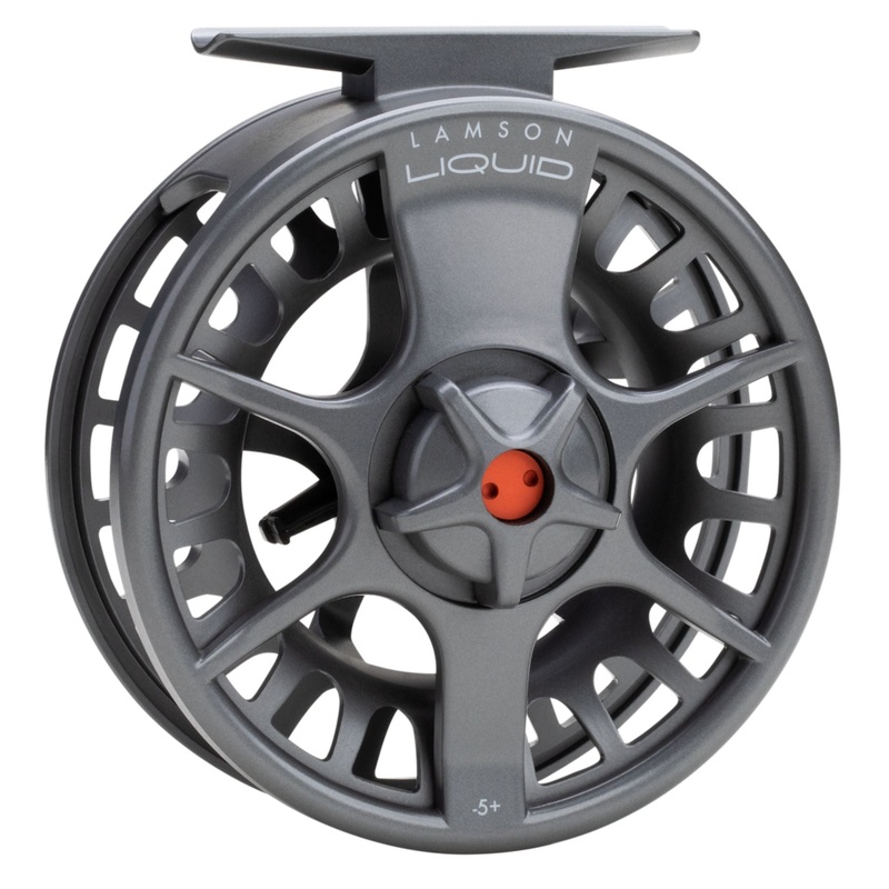 Waterworks-Lamson Liquid Fly Reel Smoke -3+