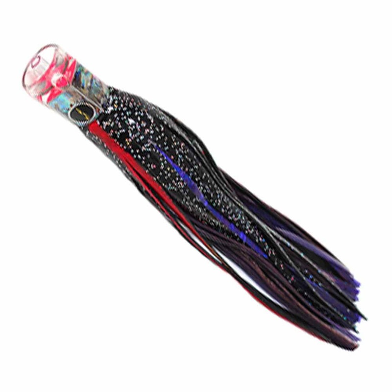 Black Bart El Squid Jr Trolling Lure BLACK/PURPLE FLEK