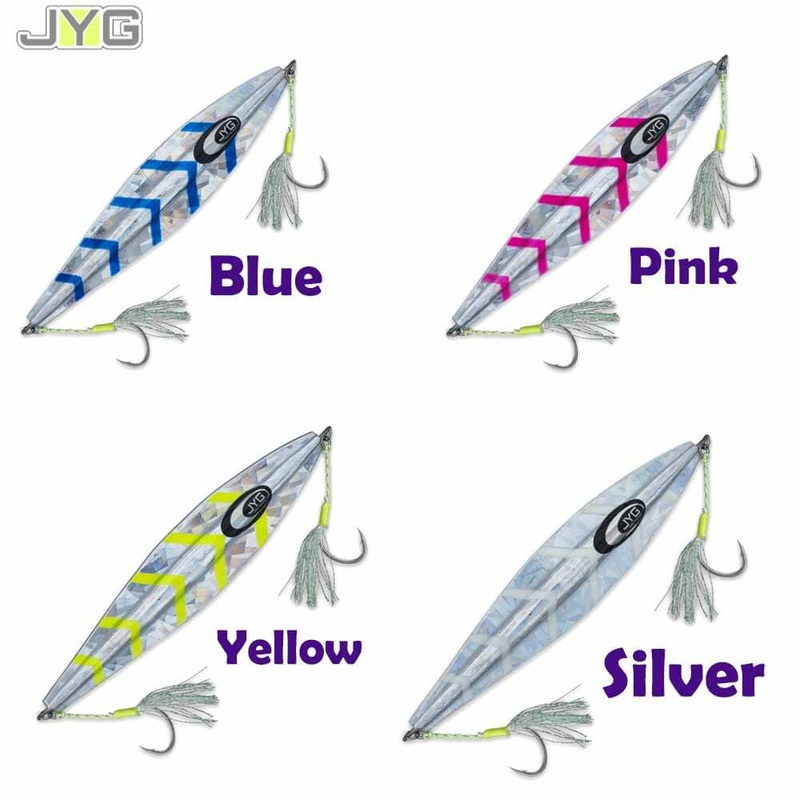 JYG Pro 120G WYLD Rigged Slow Pitch Jig BLUE