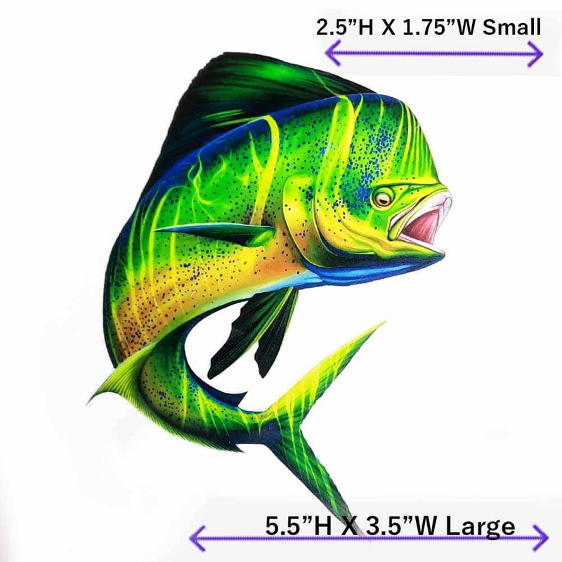 Mahi Decal LARGE