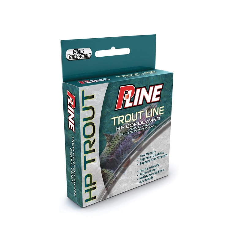 Pline HP Trout Copolymer Line 150yds 2lb