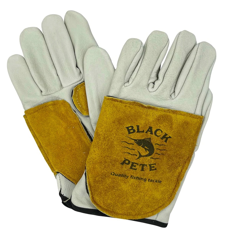 Black Pete Game Fishing Tracing Gloves L