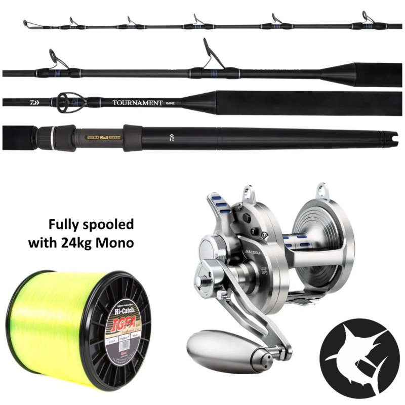 Daiwa Tournament 15-24kg / Saltiga LD60 Game Fishing Combo