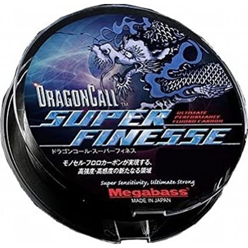 Fluorocarbone MEGABASS Dragon Call Super Finesse – 80 m #0.5 (0.117 mm) / 2 lbs / 80 m