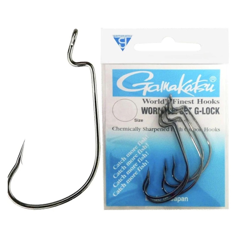 Gamakatsu G-Lock Worm Hooks 1