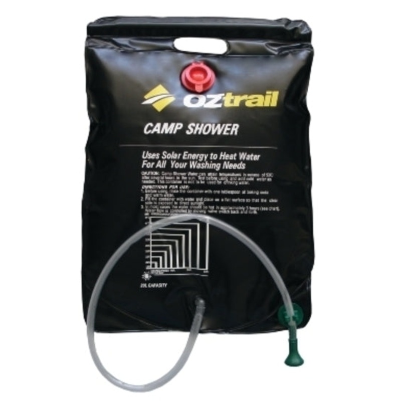 OZtrail Pioneer Solar Shower Outdoor Shower Bag