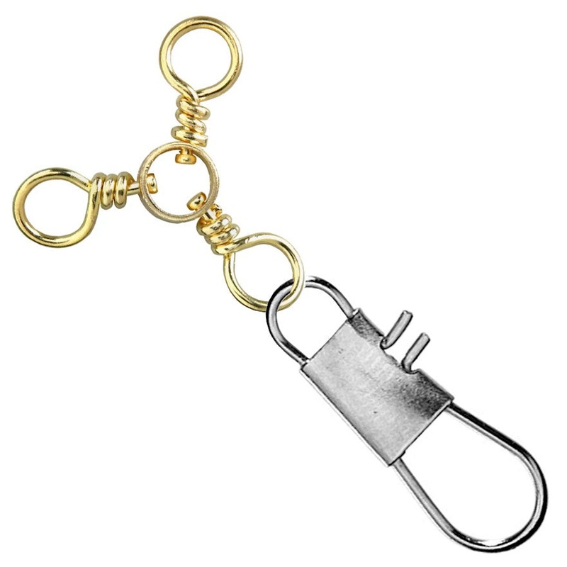 Tide Rite TWIS 3-Way Swivel & Interlock Snap Size #2 3-Way #5 Interlock Snap