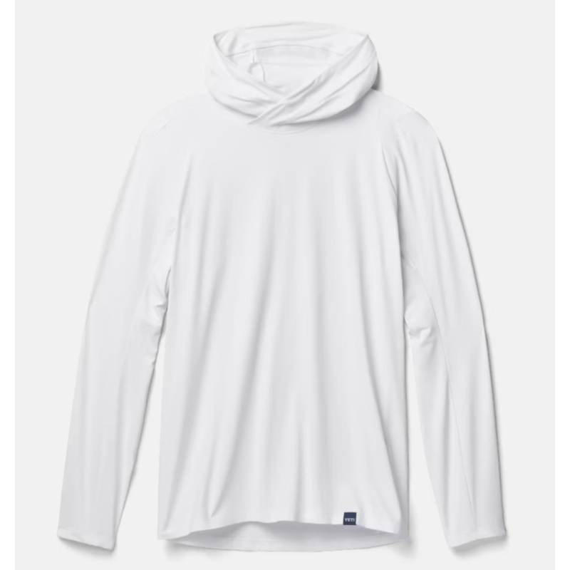 Yeti Hooded Sunshirt White M