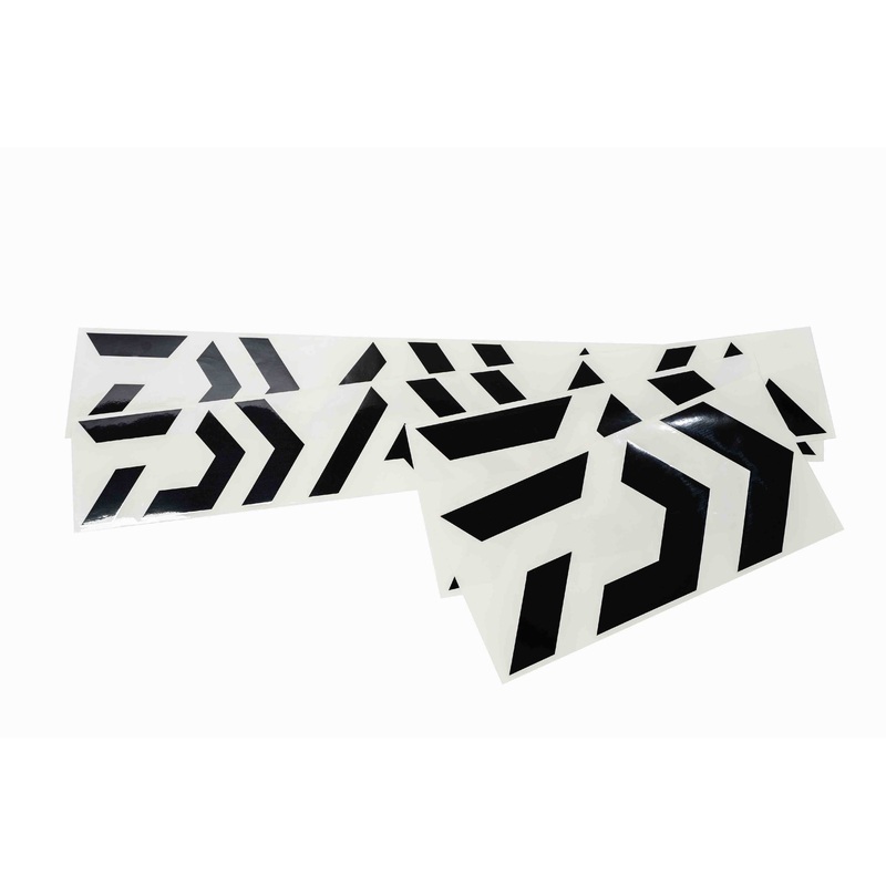 Daiwa Sticker Pack Large Black