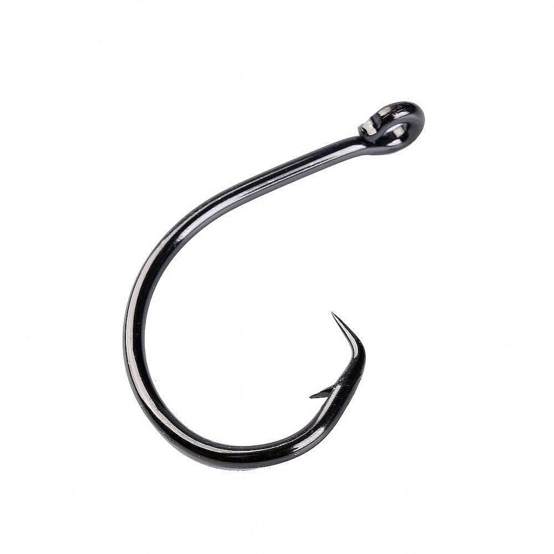 Mustad Demon Perfect Circle BN Hook, In Line, 2X Strong, 1XLong – 39931NP-BN 16/0 4 Per Pack