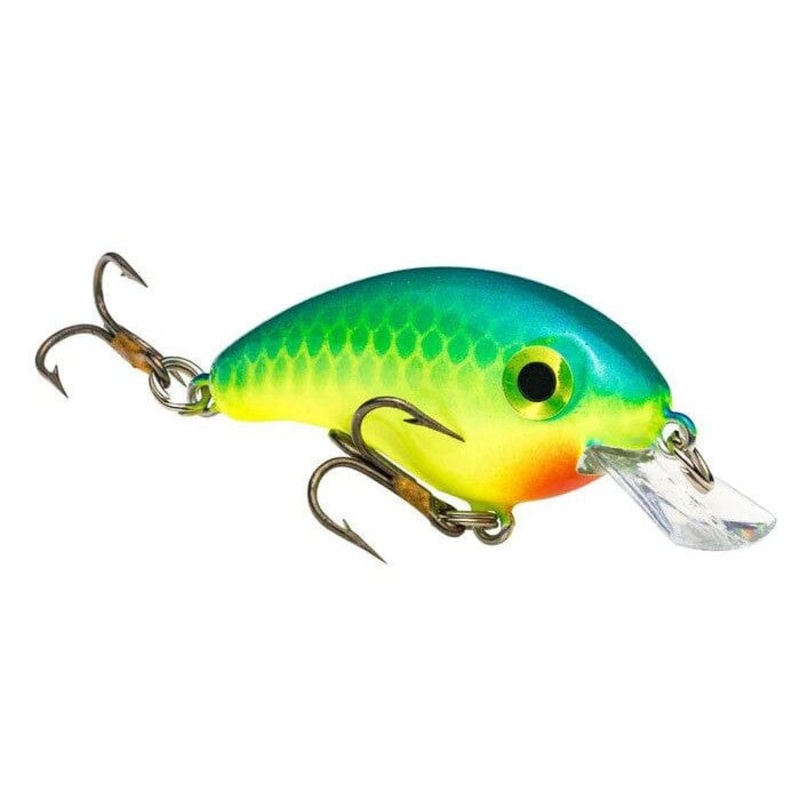 Strike King Bitsy Minnow Blue Back Chartreuse