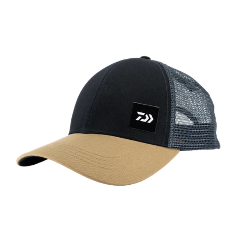 Daiwa Trucker Cap CA-80023 Black/Tan