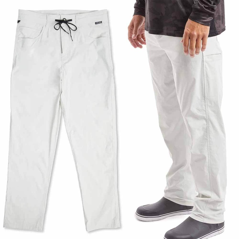 Pelagic Light Grey Traverse Stretch Pants 40