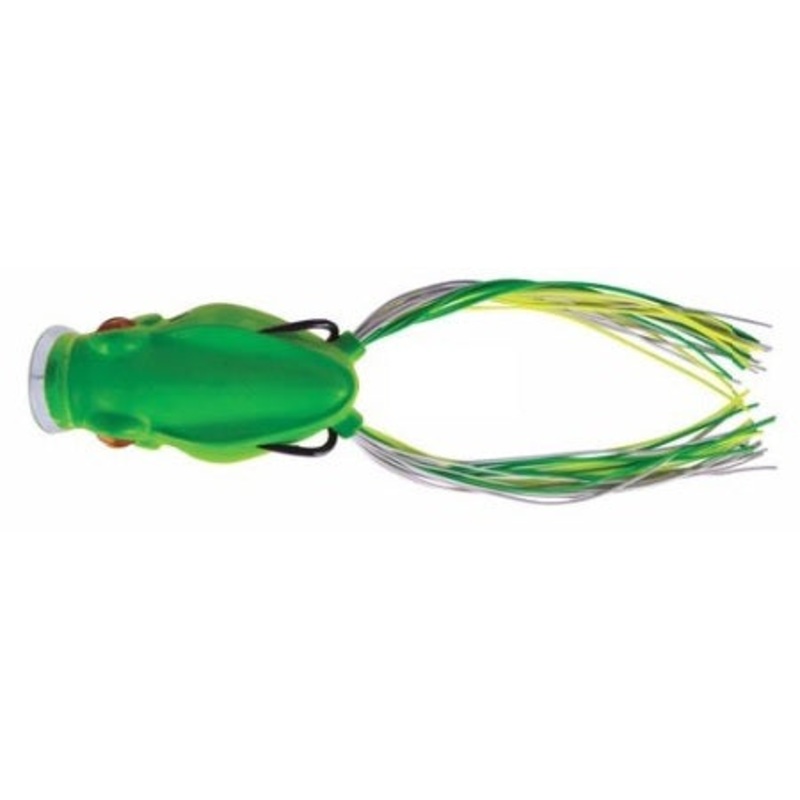 River 2 Sea Spittin WA 70mm Topwater Frog Lure Army Green