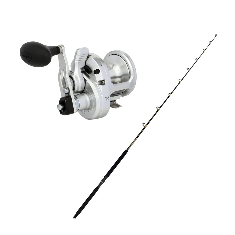 Shimano SpeedMaster II 12SPM with KC 15-30 6’6″ Composite CHAOS Gold Combo
