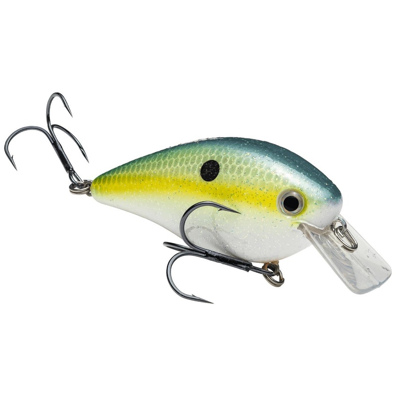 Strike King Kvd Square 2.5 Chartreuse Sexy Shad