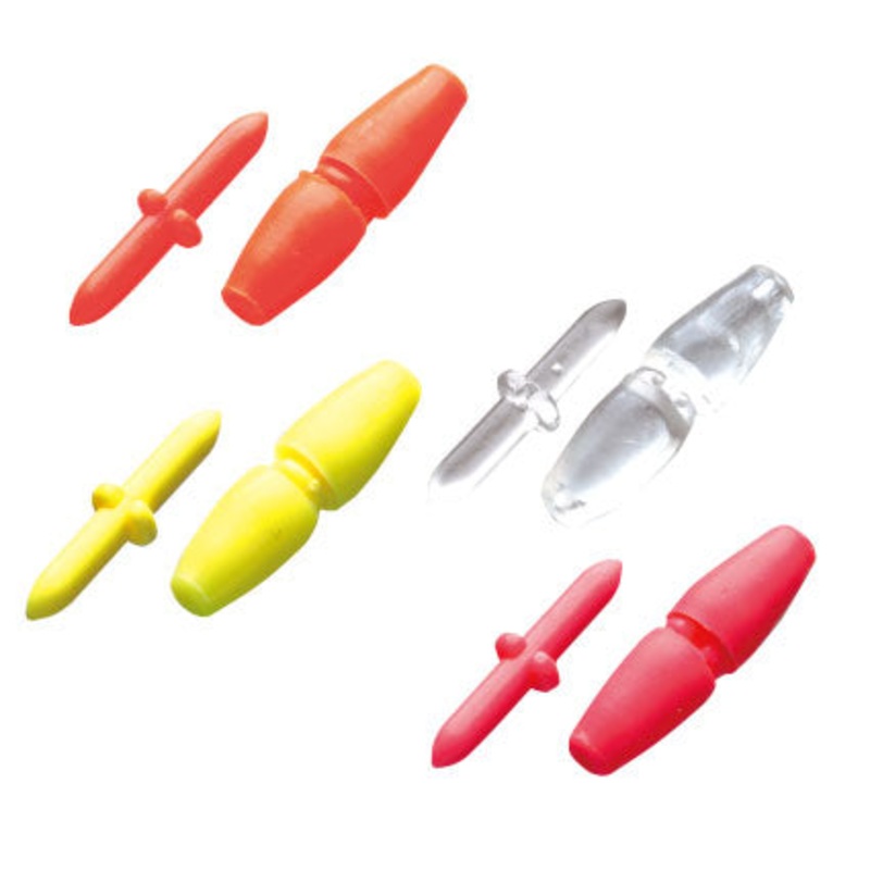 Tsuriken Rear Cushion Stopper (Fukase Karamanbou) Bulk Pack Orange