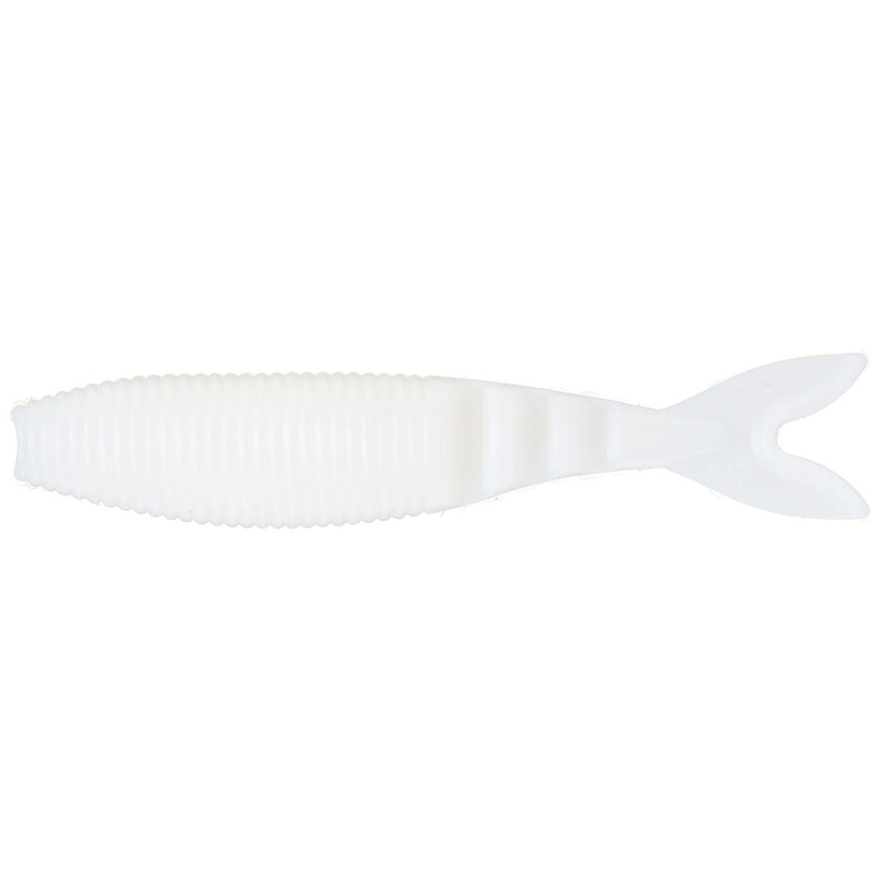 Yamamoto Slim Zako Swimbait Cream White 134S-6-036 3.5″ 6pk