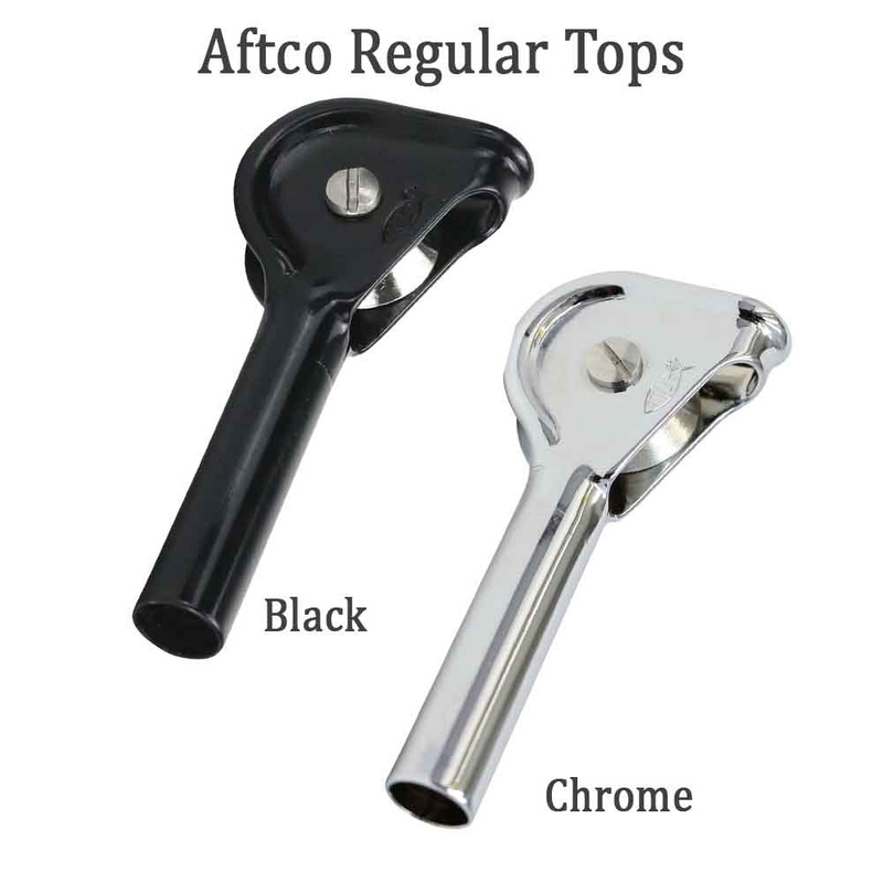 Aftco Stainless Steel Roller Tip Top BLACK 112