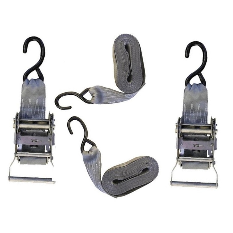 EJM 765843 Transom Boat Trailer Tie Down Pair 50mm x 1.5m