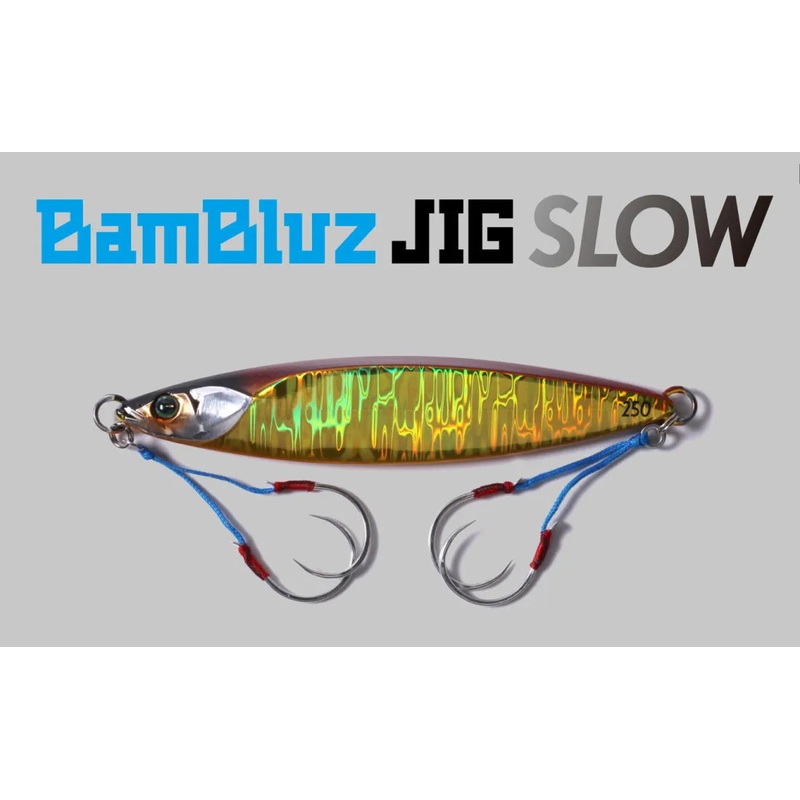 Jackall Bambluz Jig SLOW 100g CHARTREUSE BACK STRIPE