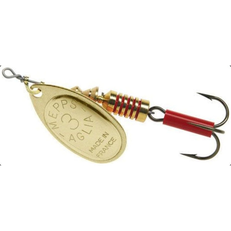 Mepps Aglia Plain Gold Blade 1/8oz