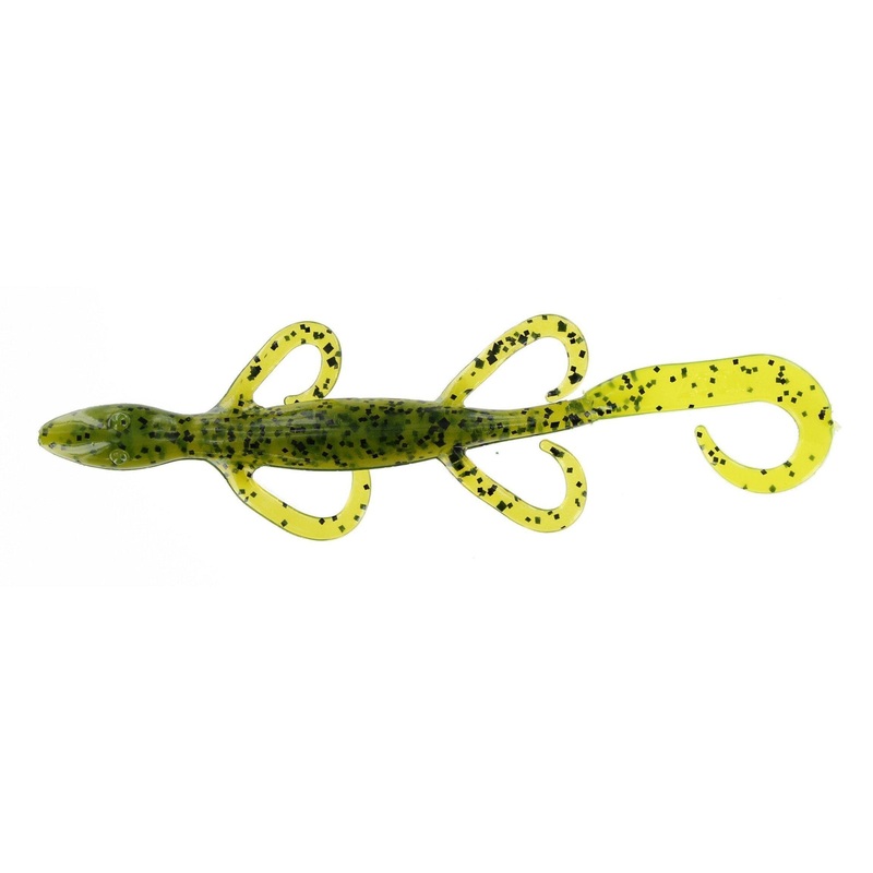 Zoom Lizard 6” Watermelon/Chart 9Pk