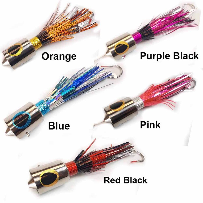 Ballyhood 32oz Banchee Cowbell Lures BLACK/PURPLE