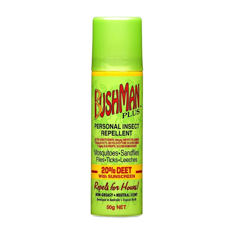 Bushman Repellent Plus Aerosal 50G 20% Deet With Sunscreen 50G