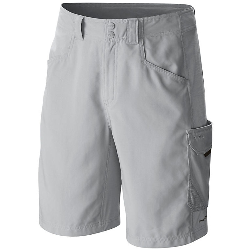 Columbia PFG Big Katuna II Mens Shorts Cool Grey US 30