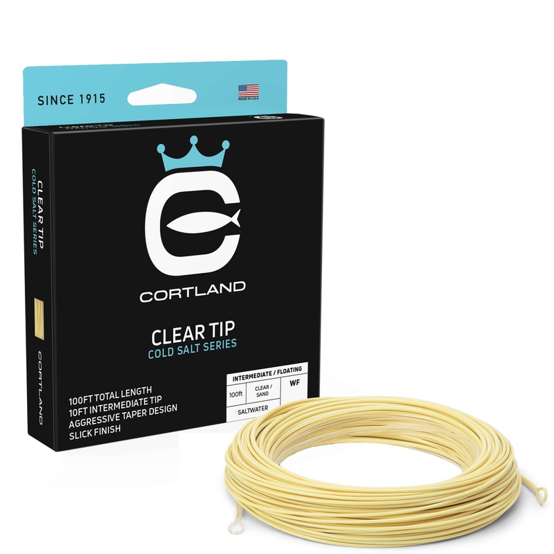 Cortland Cold Salt Clear Tip CLEAR / SAND WF7I/F