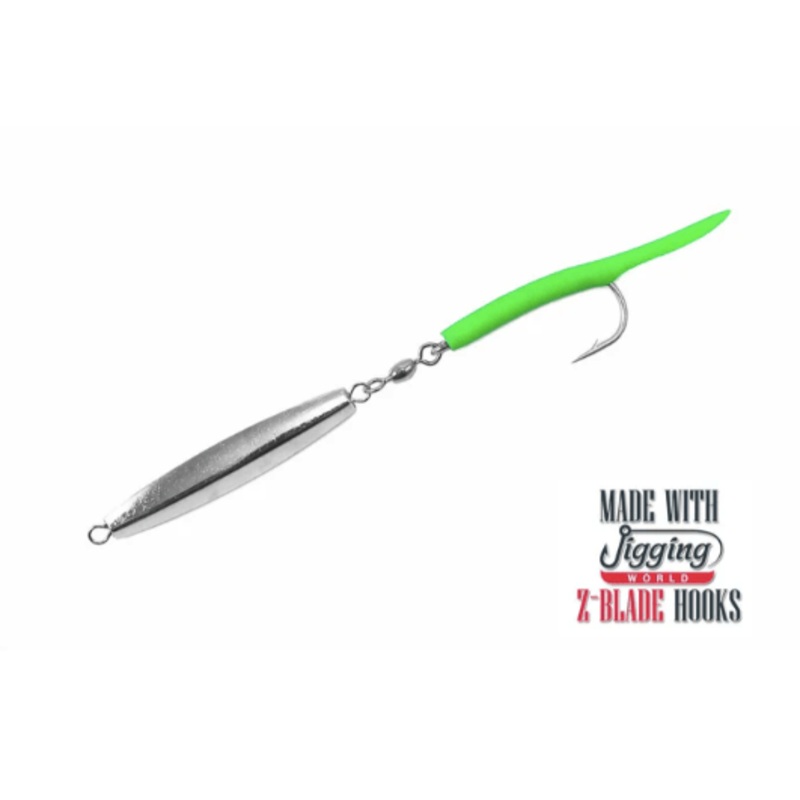 Diamond Jig With Tubed Tail 1oz Red