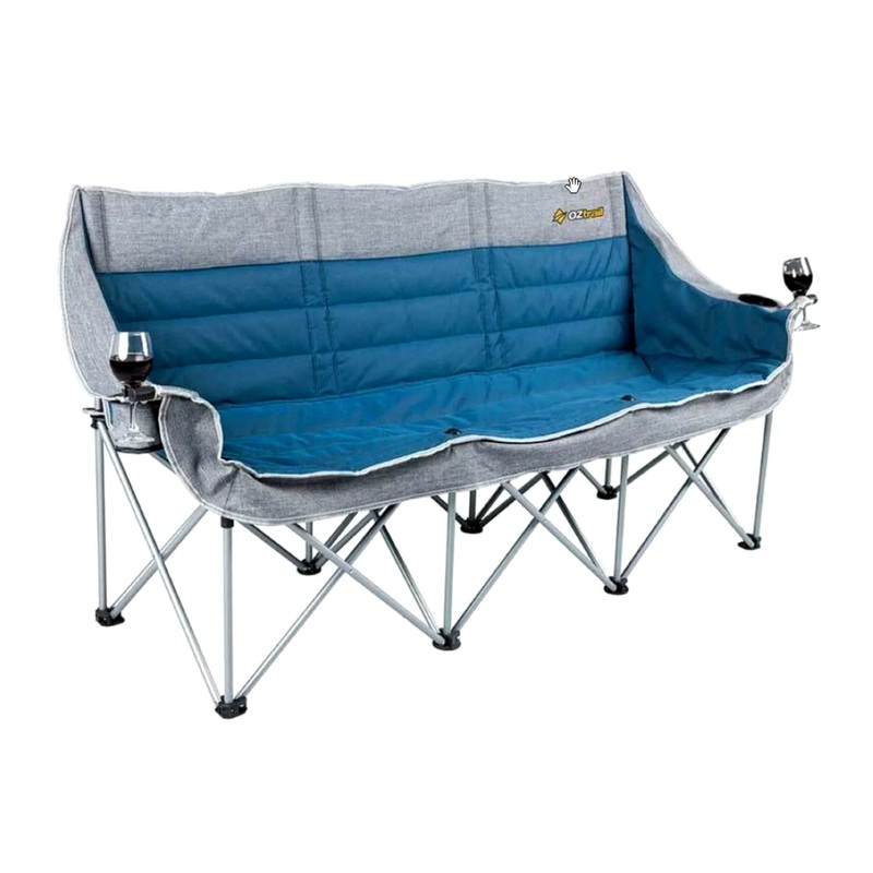 Oztrail Galaxy 3 Seater Sofa With Arms