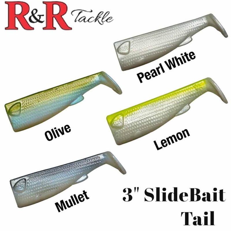 R&R 3″ SlideBait Lure LEMON