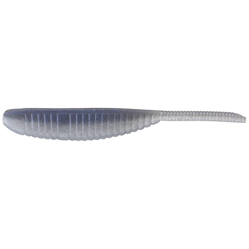 Yamamoto 3″ Shad Shape Worm Pro Blue 68JR-10-9006