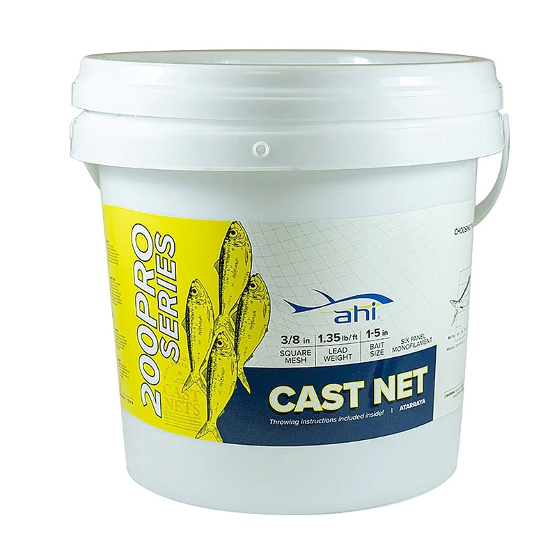 Ahi USA 200 Pro Series 6 Panel Cast NET – Clear 6FT