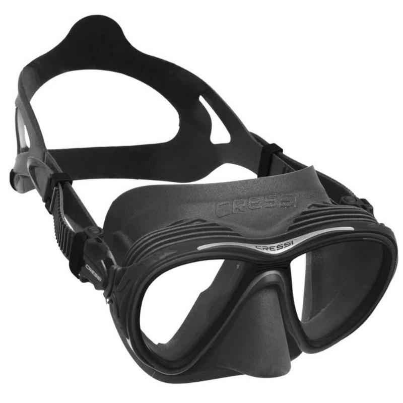 Cressi Quantum Dive Mask BLUE METAL