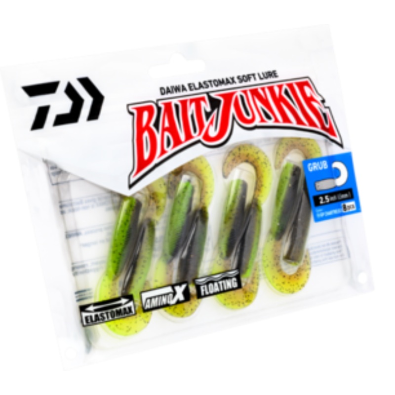 Daiwa Bait Junkie 2.5 Inch Grub 2.5 INCH Ayu